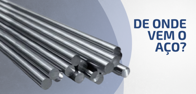 De onde vem o aço?